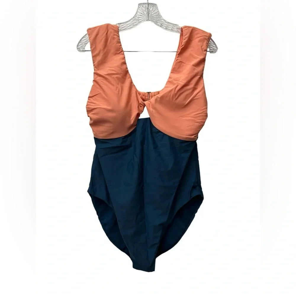 Raisins Curve Gaia High Leg One Piece Swimsuit Size 14W New With Tags